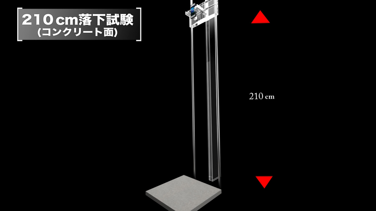 FZ-N1 210cm落下試験動画